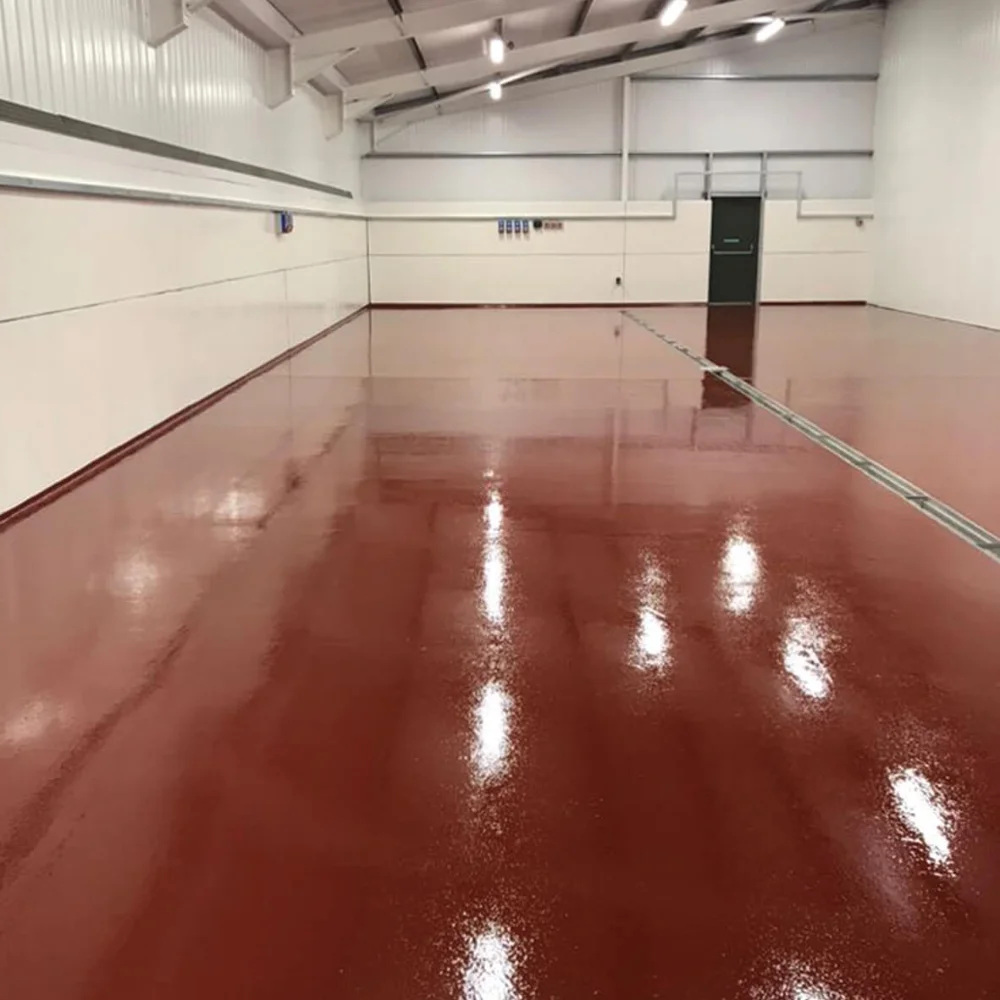 Strong industrial floor coating